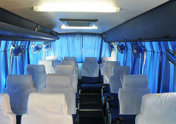 mini-coaches for rent