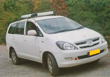 Toyota innova for rent